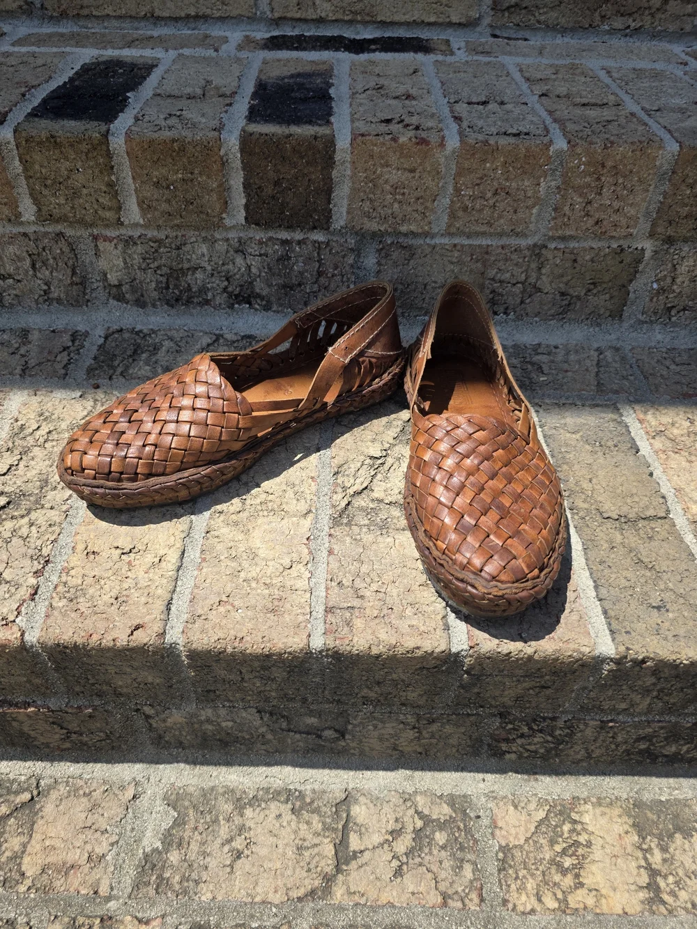 Mohinders Handmade Leather Loafers in Brown for Women